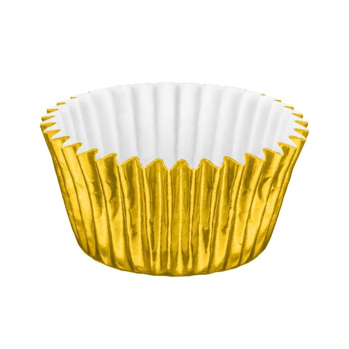 Mostrar detalhes de Forminha de Papel N5 Laminada Ouro 50und - Conserv Imagem de Forminha de Papel N5 Laminada Ouro 50und - Conserv